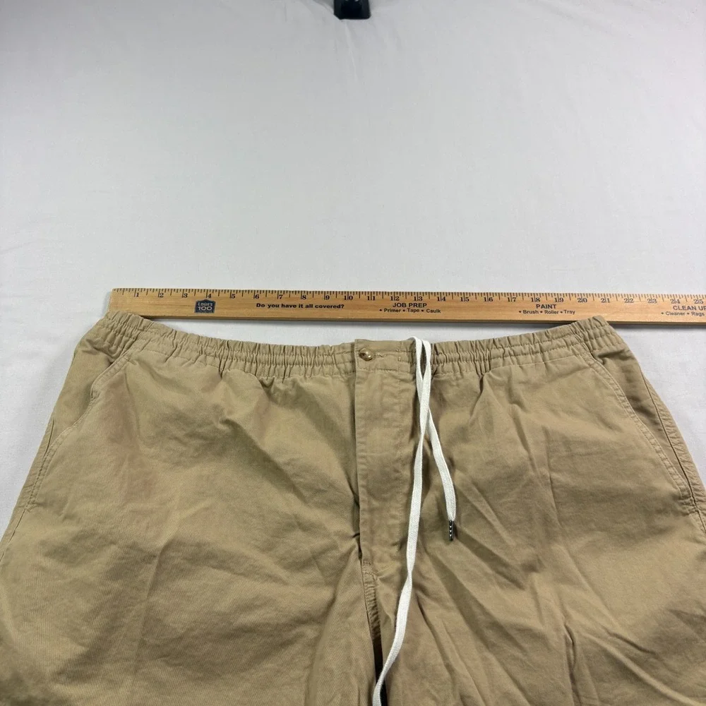 Polo Ralph Lauren Shorts Mens 1XB Bige Beige Prepster Chino Stretch Classic Fit